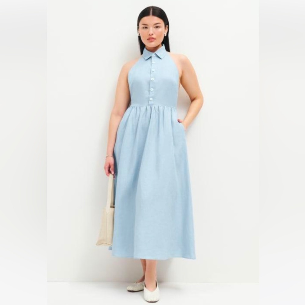 NWT Reformation Tace Linen Dress